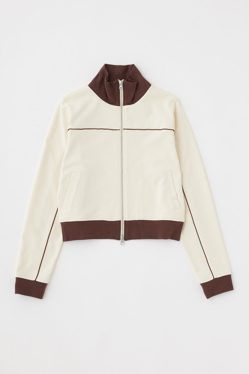 MOUSSY「PIPING TRACK ジャケット」|ブルゾン・スタジャン|