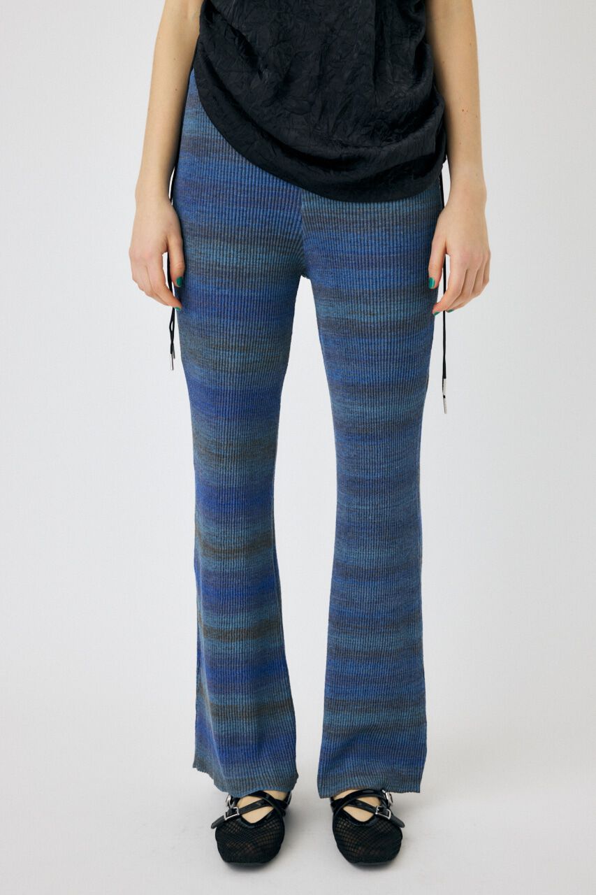 MOUSSY「MULTI BORDER ニットパンツ」|その他|