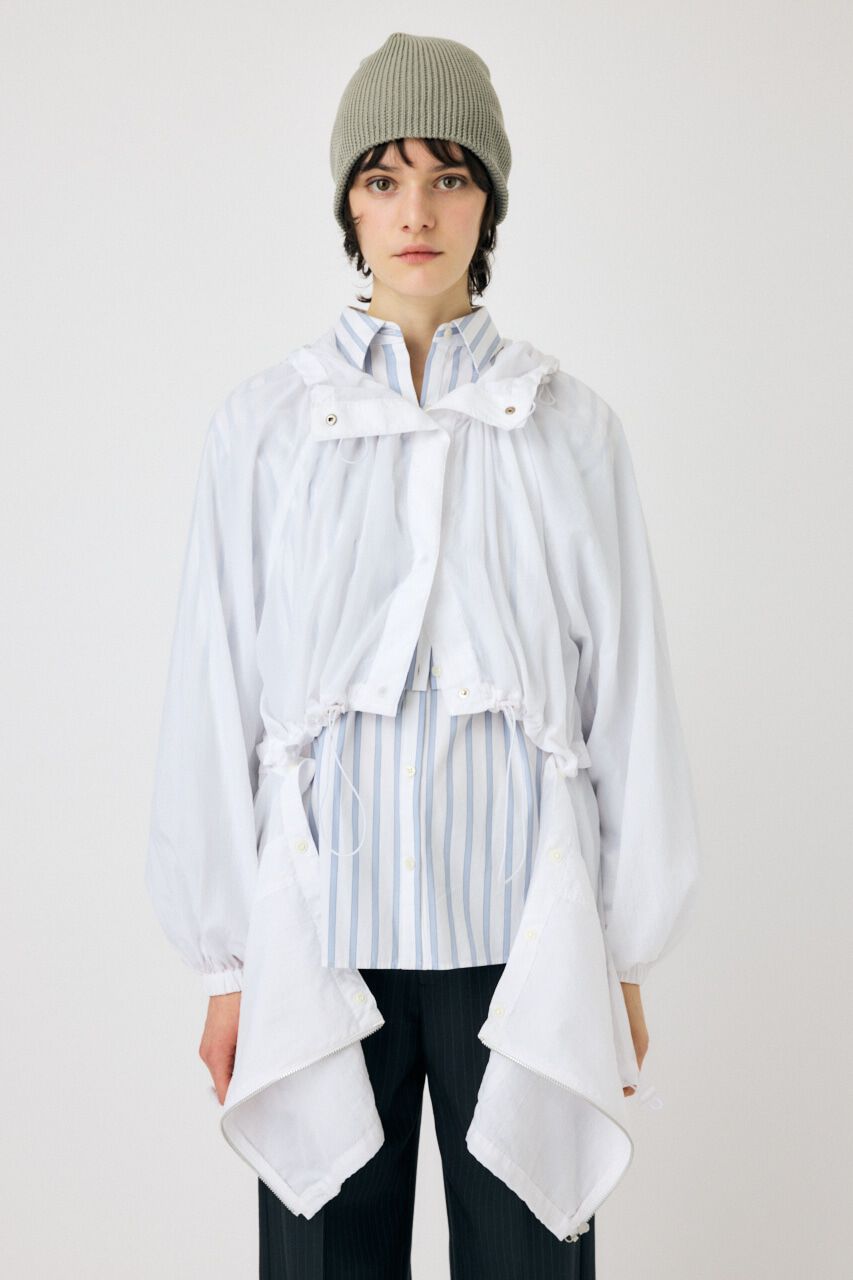 MOUSSY「2WAY SEMI SHEER ジャケット」|その他|