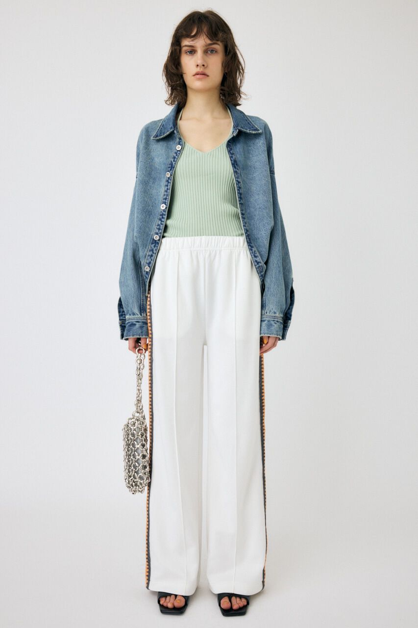 MOUSSY「CROCHET SIDE LINE パンツ」|その他|