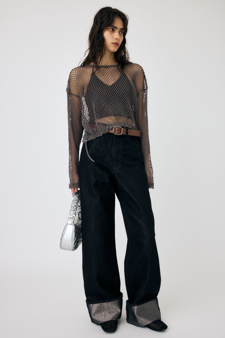 MOUSSY「MESH CUT トップス」|Tシャツ・カットソー|