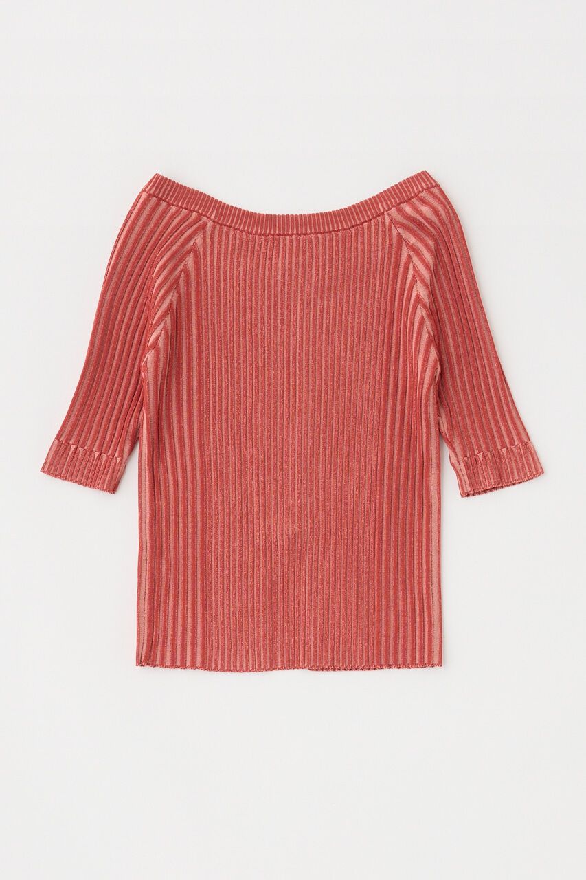 MOUSSY「ZIP UP RIB トップス」|ニット・セーター|