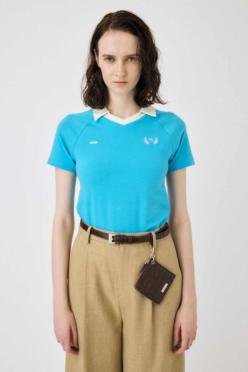 MOUSSY「TINY SOCCER シャツ」|Tシャツ・カットソー|