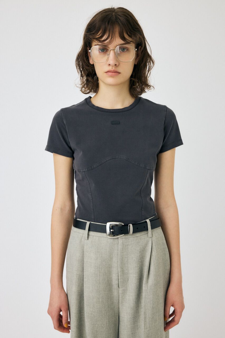 MOUSSY「PIGMENT SWITCHING LOGO Tシャツ」|Tシャツ・カットソー|