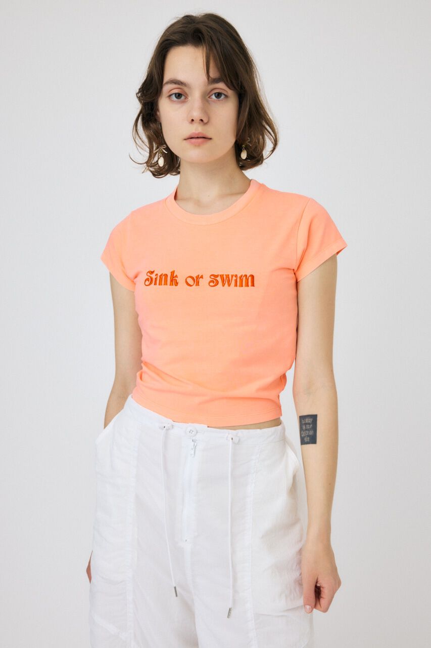 MOUSSY「NEON MINI Tシャツ」|Tシャツ・カットソー|L/ORG1