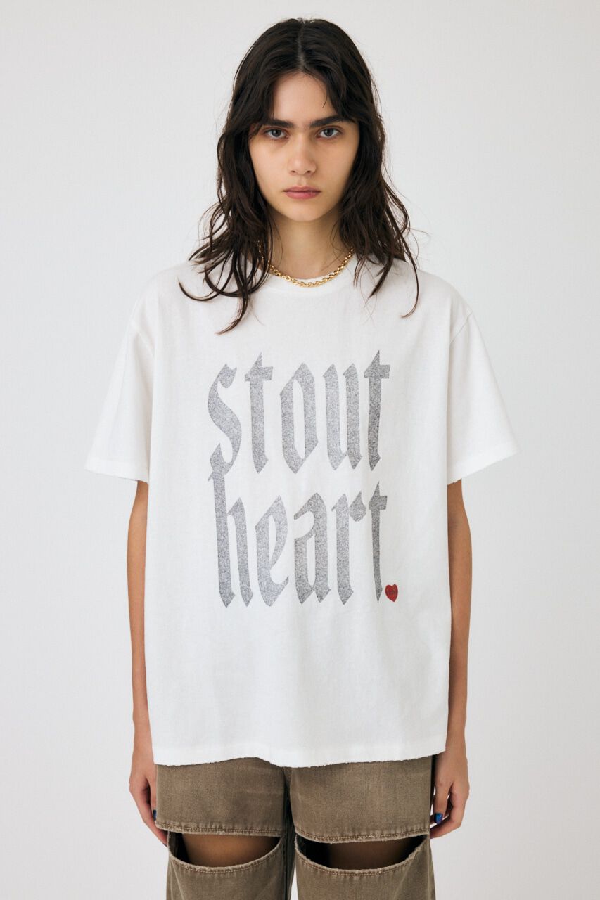 MOUSSY「GLITTER DAMAGE シャツ」|Tシャツ・カットソー|