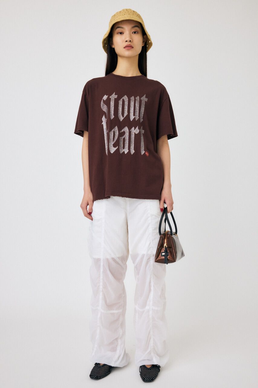 MOUSSY「GLITTER DAMAGE シャツ」|Tシャツ・カットソー|