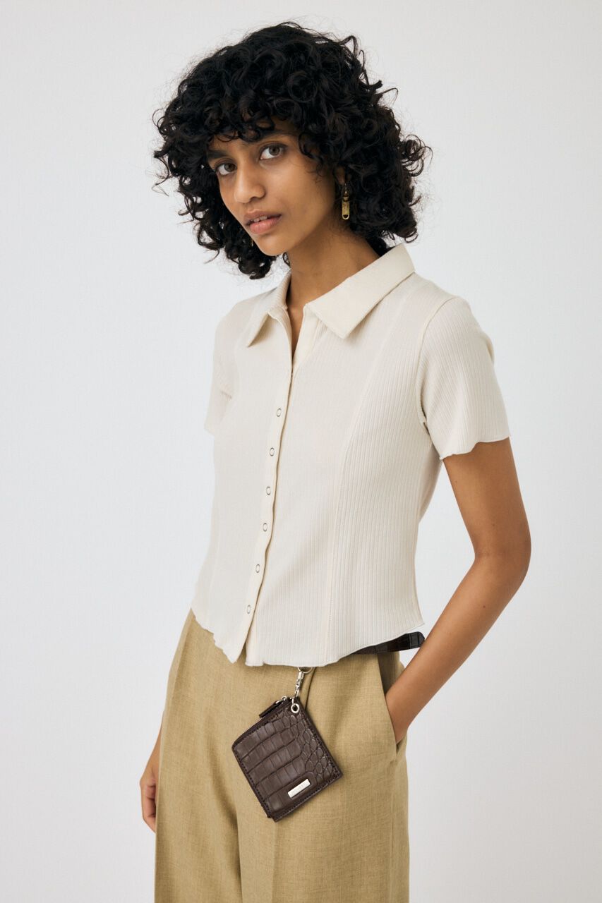 MOUSSY「MELLOW POLO トップス」|シャツ・ブラウス|