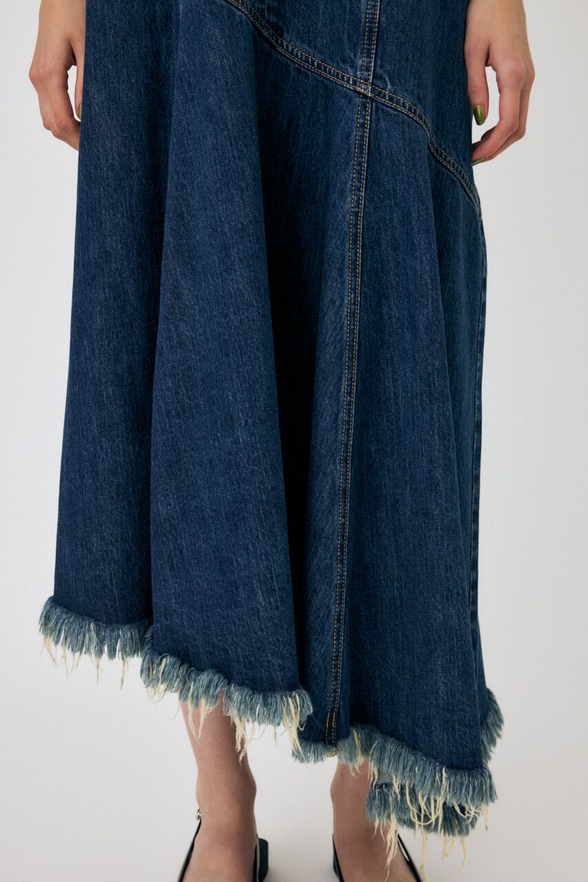 MOUSSY「AMERICAN SLEEVE WAVY ドレス」|ワンピース|