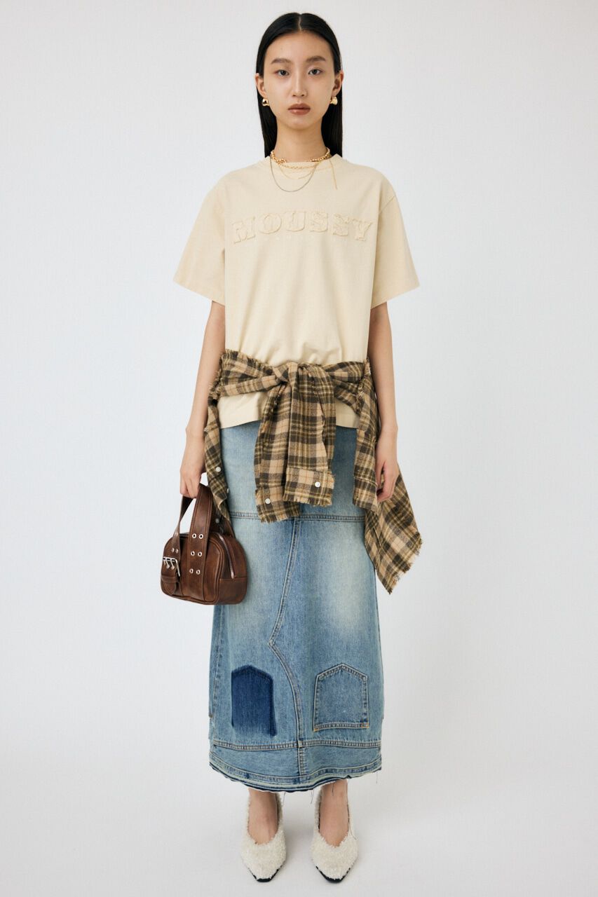 MOUSSY「WASHED PATCH MOUSSY Ｔシャツ」|Tシャツ・カットソー|