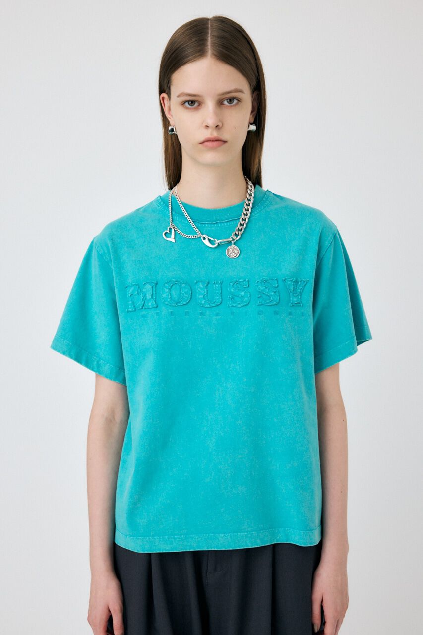 MOUSSY「WASHED PATCH MOUSSY Ｔシャツ」|Tシャツ・カットソー|