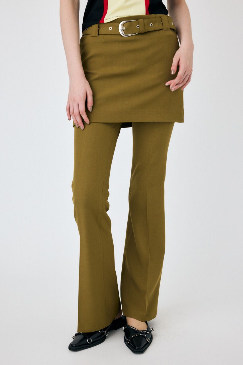 MOUSSY「LOWRISE SKIRT LAYERED フレア」|その他|