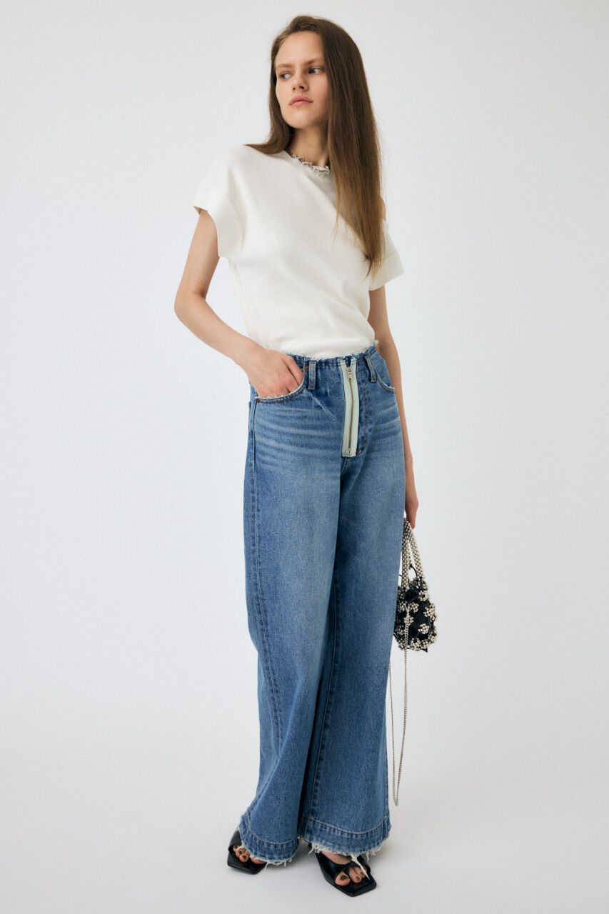 MOUSSY「CUT OUT LOOSE Tシャツ」|Tシャツ・カットソー|