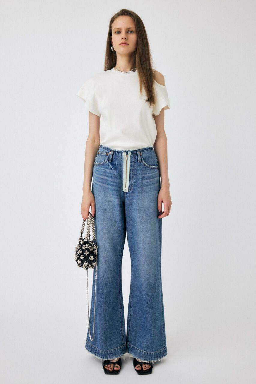 MOUSSY「CUT OUT LOOSE Tシャツ」|Tシャツ・カットソー|