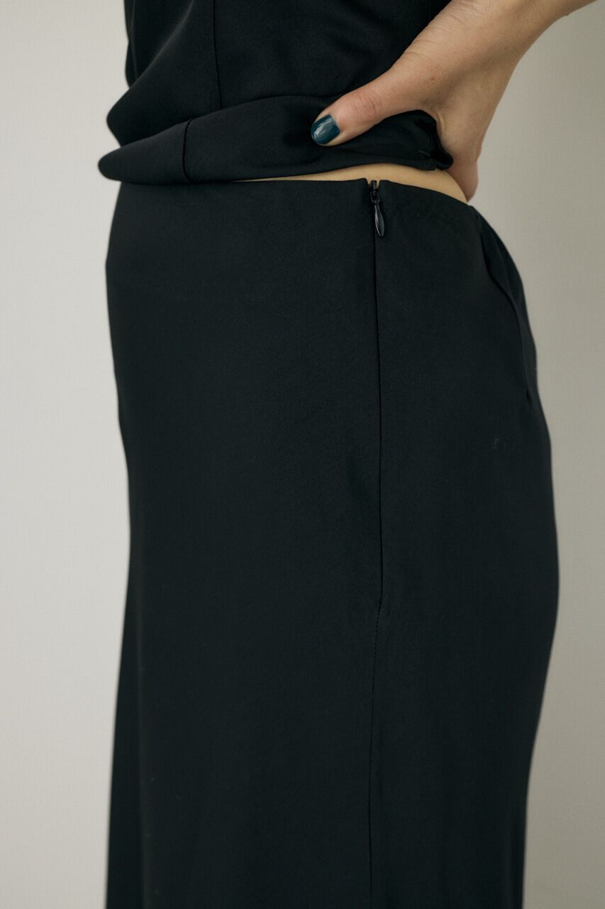 MOUSSY「サテンミディスカート　リサイクルポリエステル&times;レーヨン素材」|スカート|