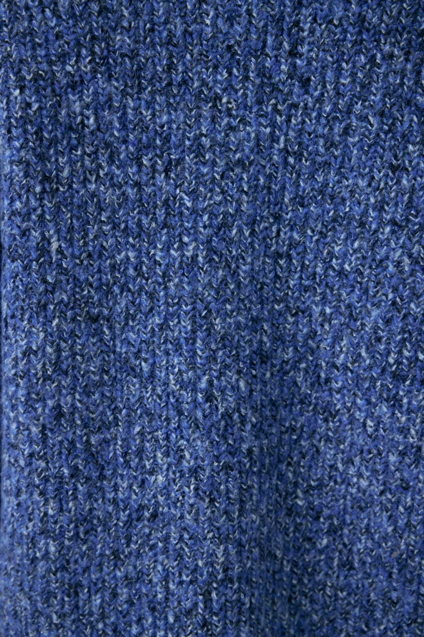 MOUSSY「MIX YARN OVER ニット カーディガン」|カーディガン|