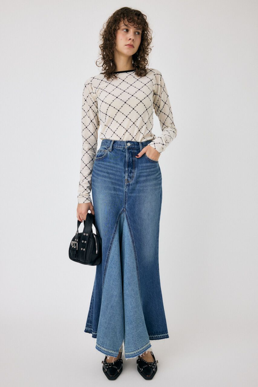 MOUSSY「REMAKE DENIM マーメイドスカート」|スカート|