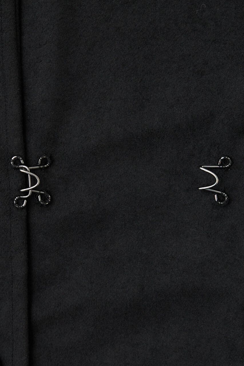 MOUSSY「テーラードロングコート リサイクルポリエステル&times;ウール混」|その他|