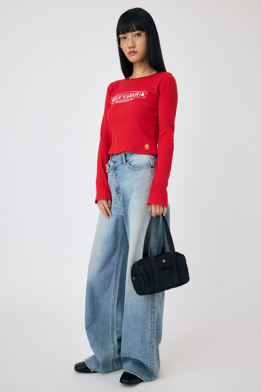 MOUSSY「THERMAL ロングスリーブT」|Tシャツ・カットソー|