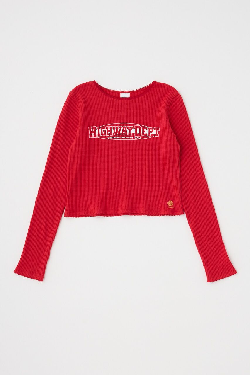 MOUSSY「THERMAL ロングスリーブT」|Tシャツ・カットソー|