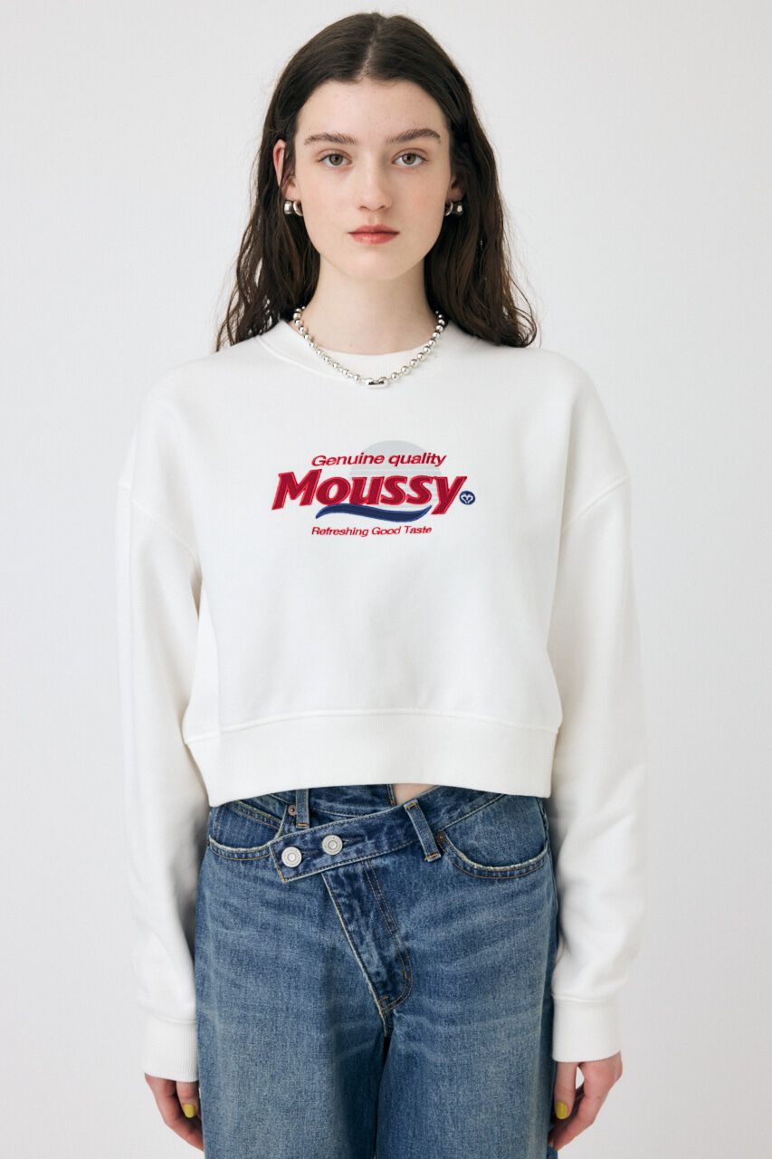 MOUSSY「MOUSSY PRODUCT ロゴプルオーバー」|パーカー|