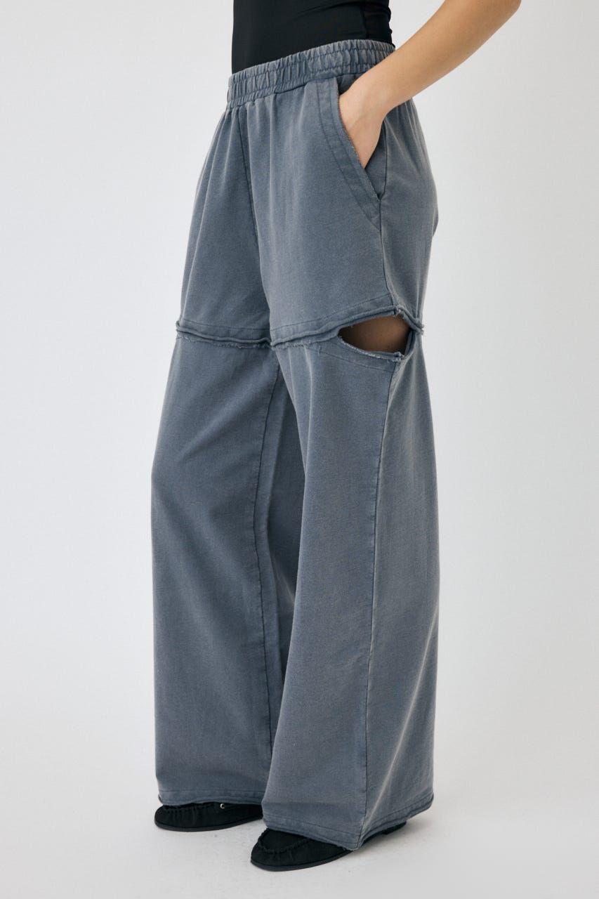 MOUSSY「CUT OUT スウェットパンツ」|その他|