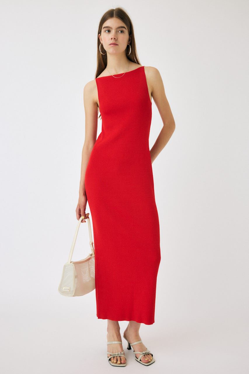 MOUSSY「HORIZON NECK キャミドレス」|ワンピース|