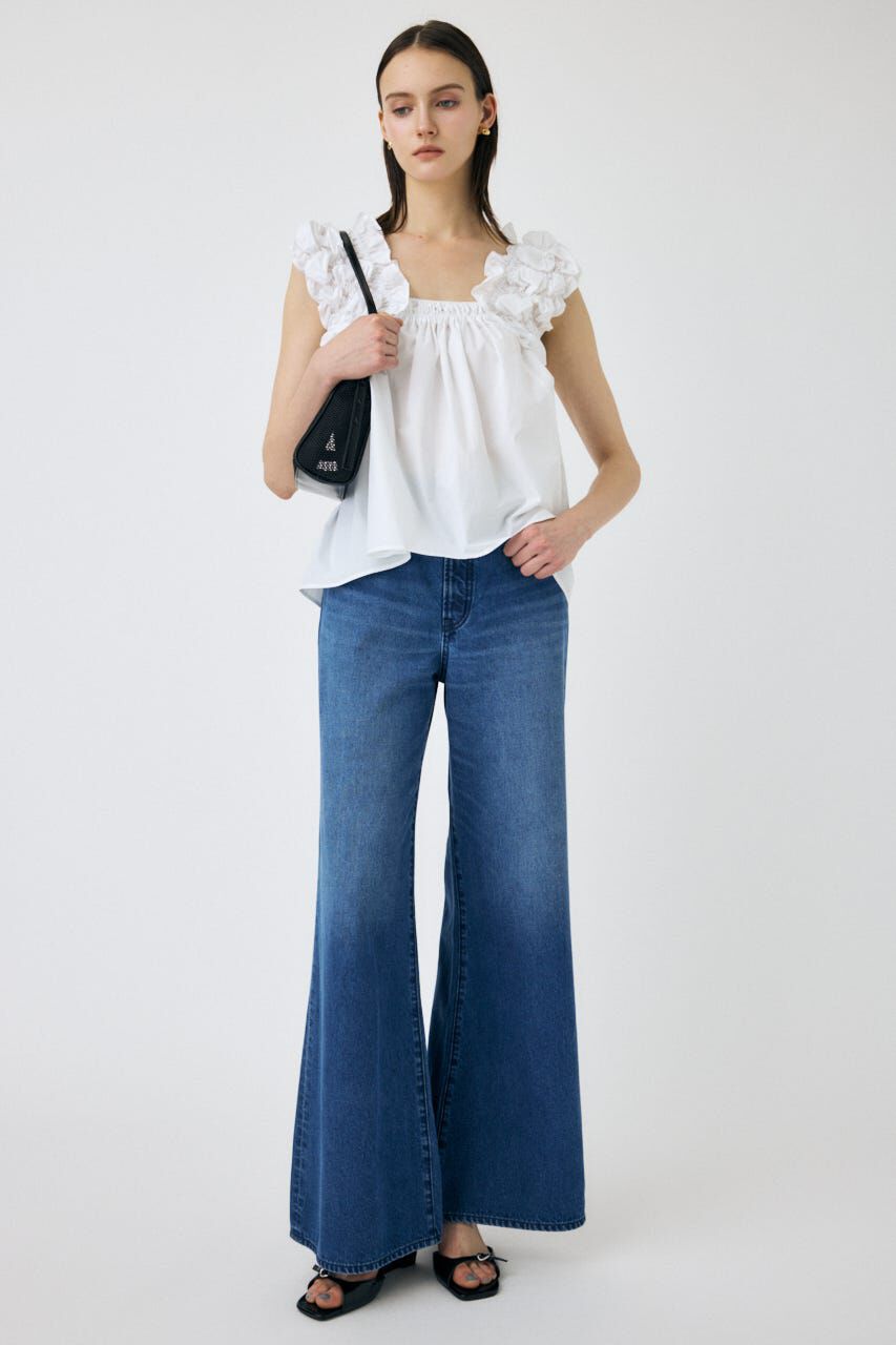 MOUSSY「SHOULDER FRILLS トップス」|その他|