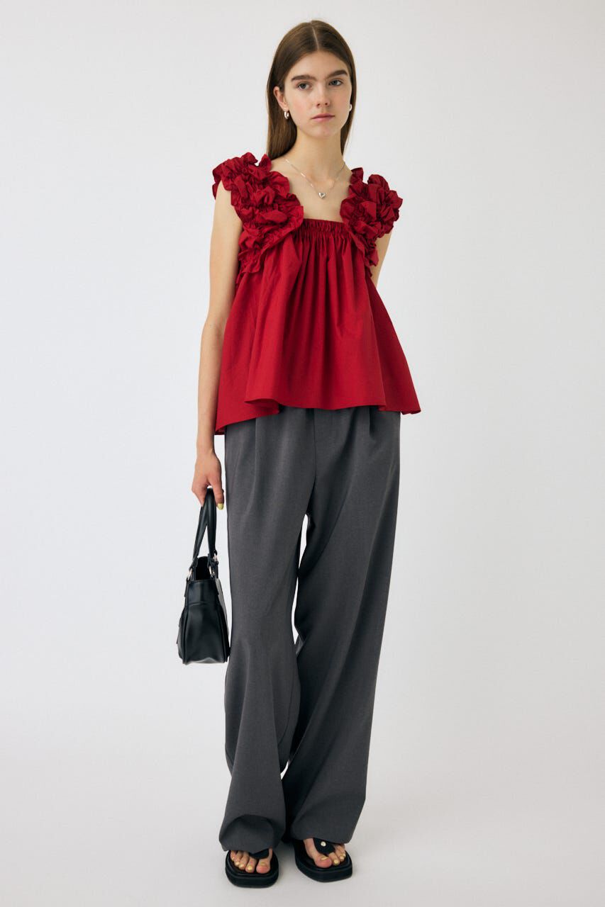 MOUSSY「SHOULDER FRILLS トップス」|その他|