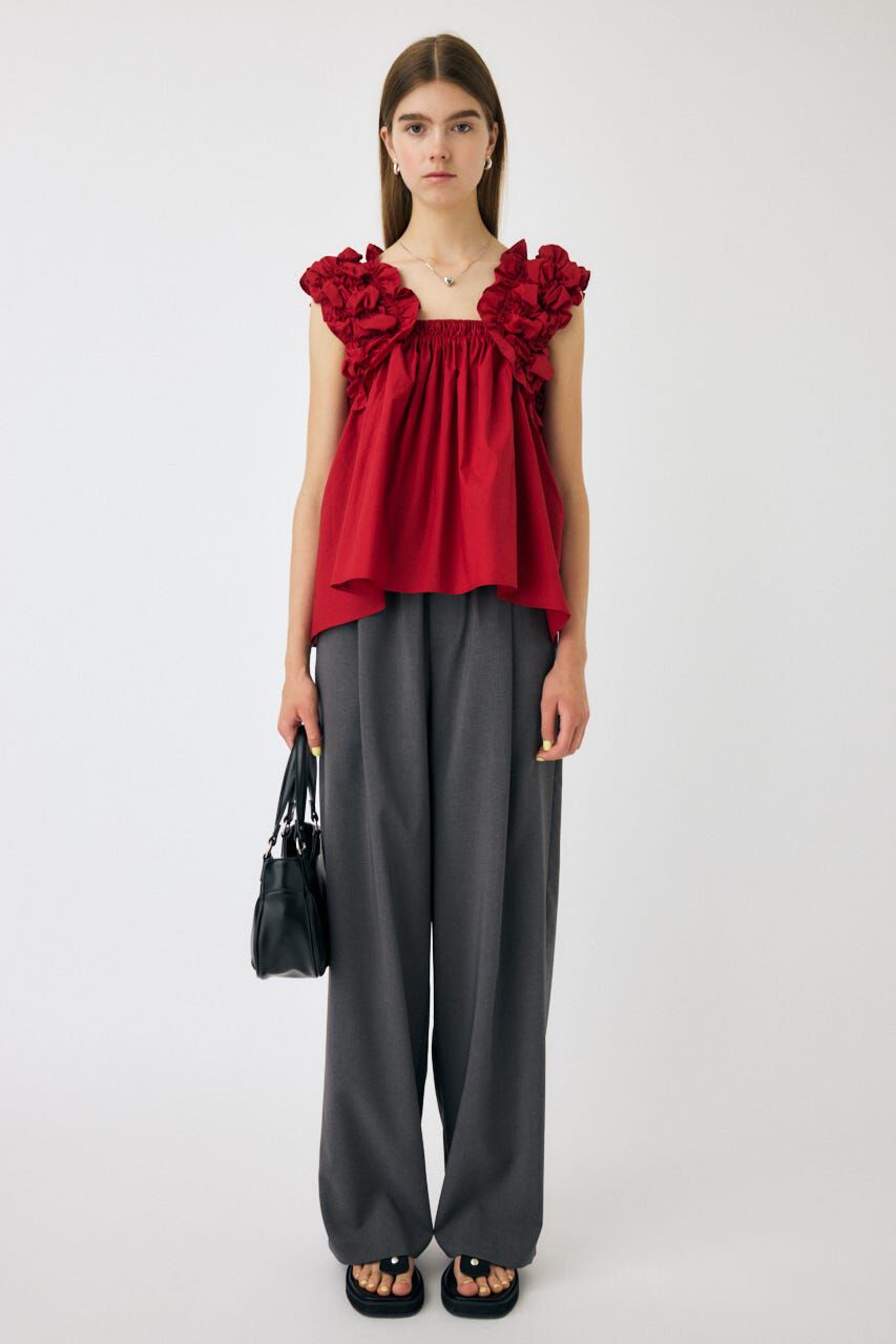 MOUSSY「SHOULDER FRILLS トップス」|その他|
