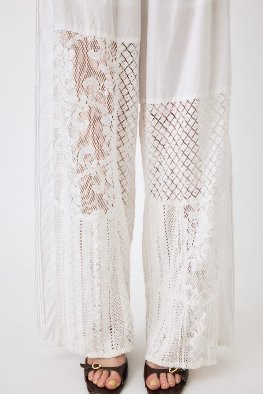 MOUSSY「LACE COMBINE パンツ」|その他|