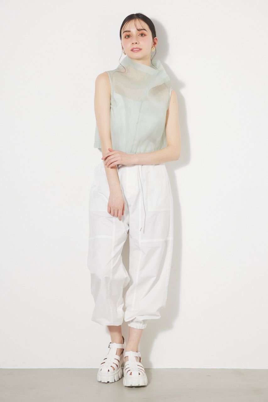 rienda「レディーカジュアルJ/W PT」|その他|WHT