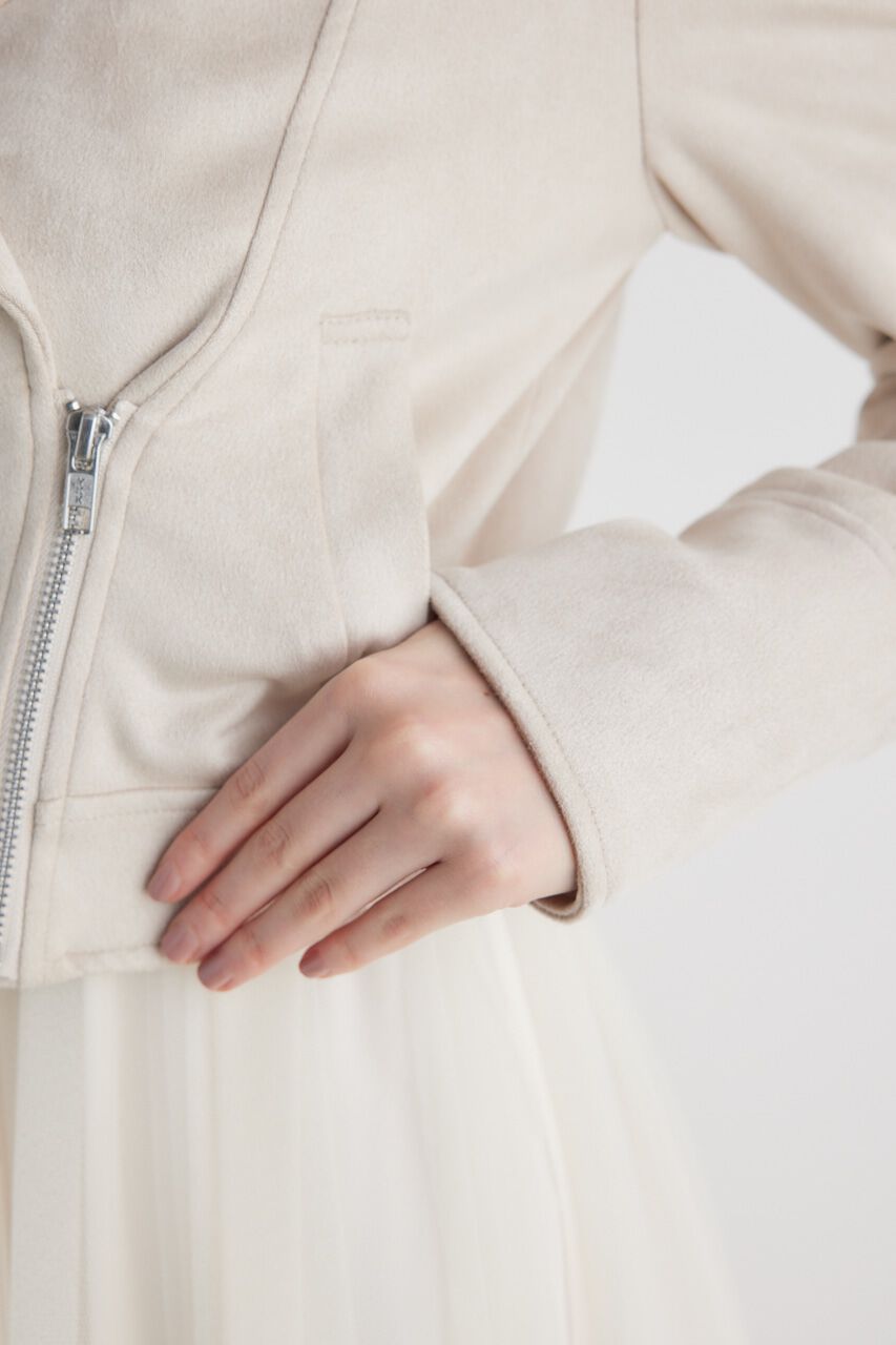 rienda「24SSフェイクスエードライダースJK」|その他|