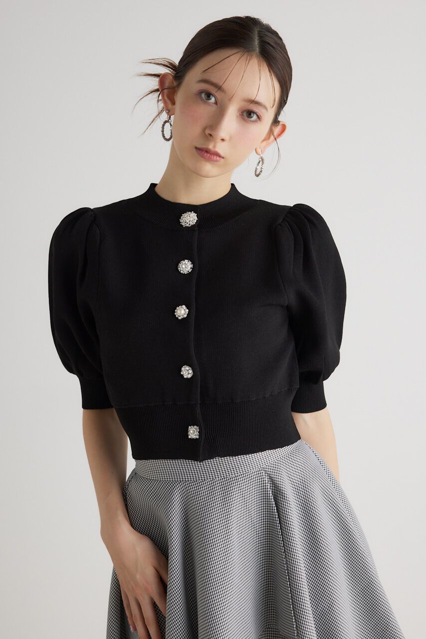 rienda「2WAYビジューKnit CD TOP」|ニット・セーター|