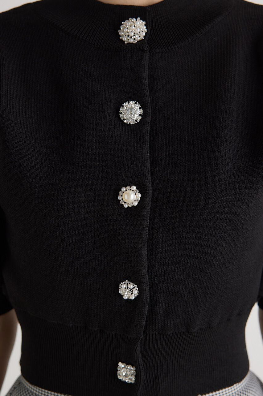 rienda「2WAYビジューKnit CD TOP」|ニット・セーター|