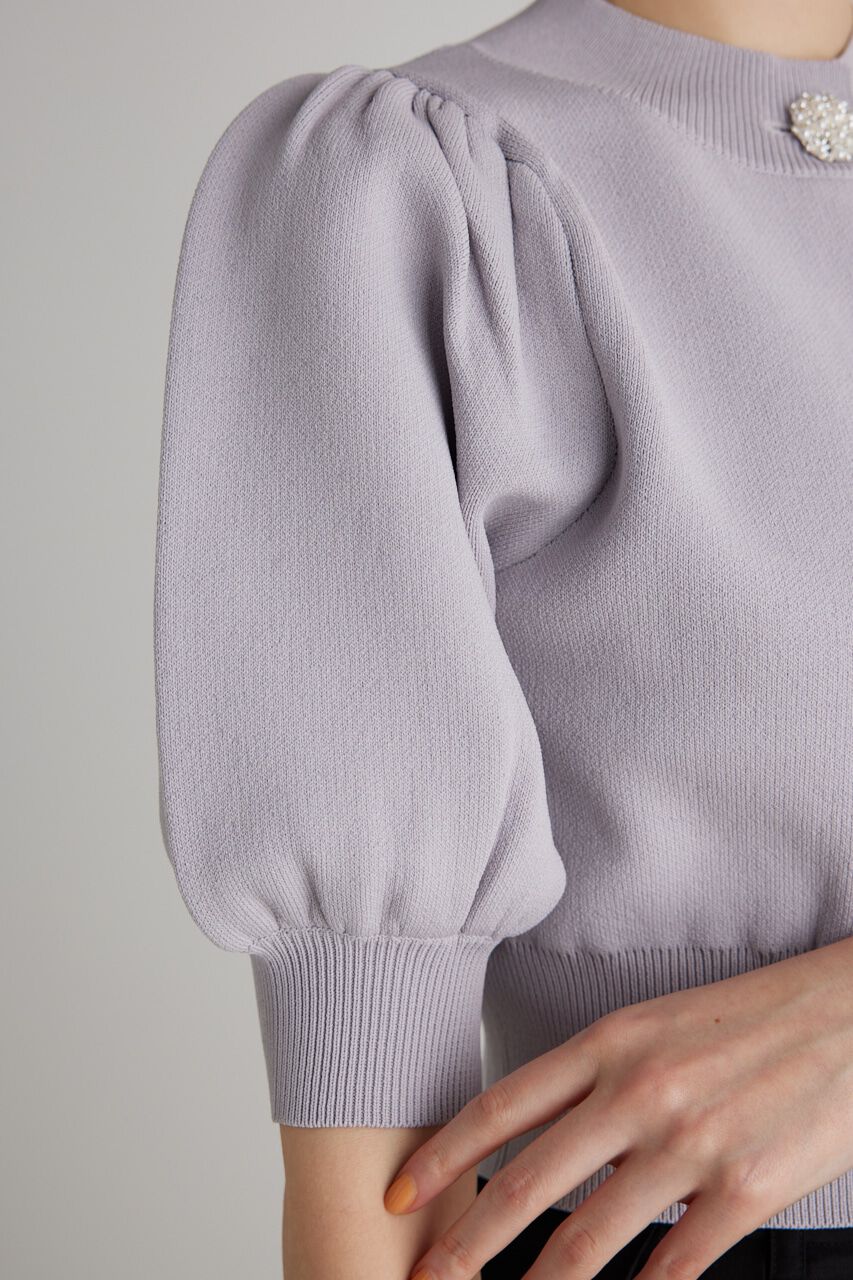 rienda「2WAYビジューKnit CD TOP」|ニット・セーター|