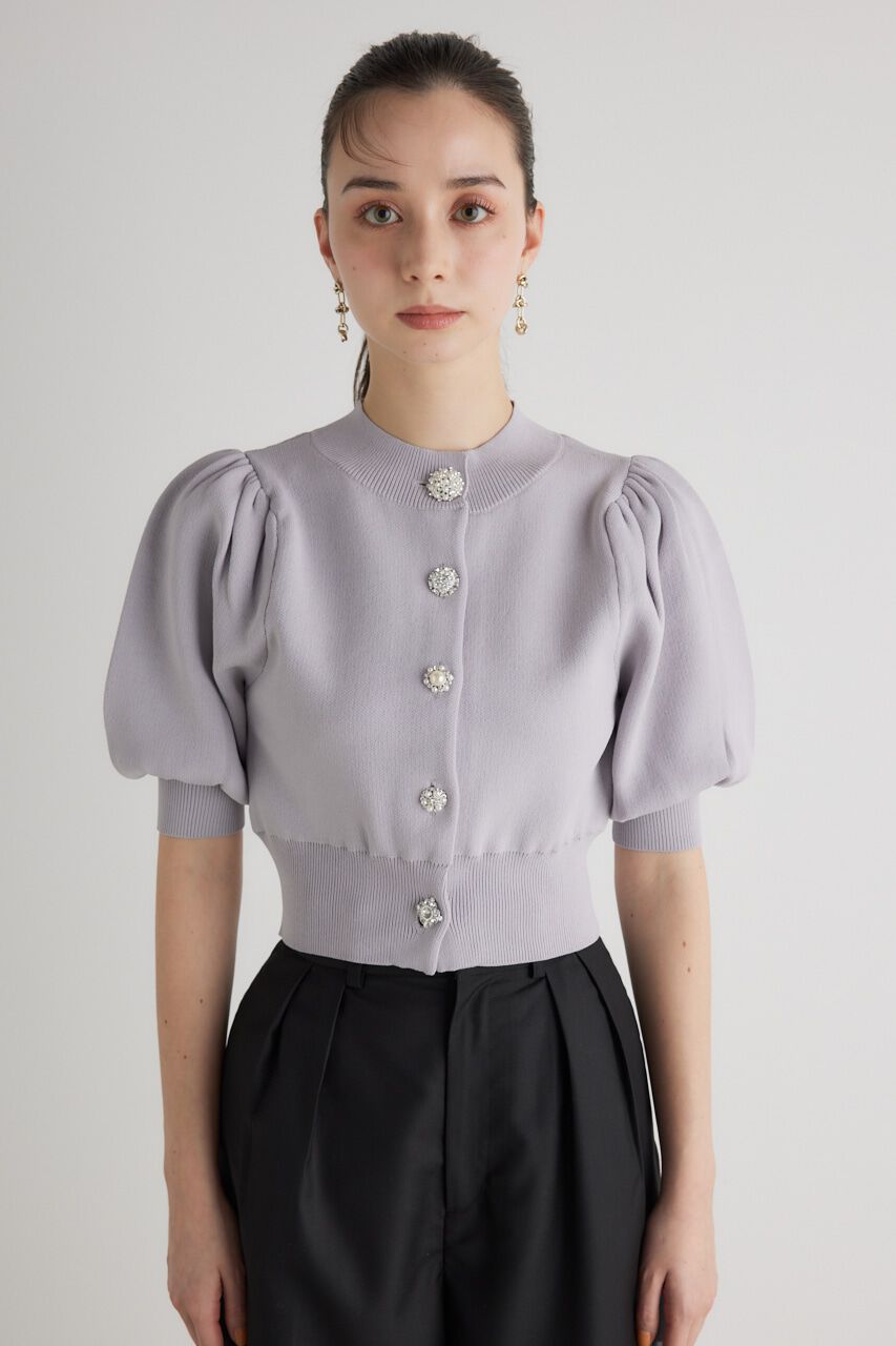 rienda「2WAYビジューKnit CD TOP」|ニット・セーター|