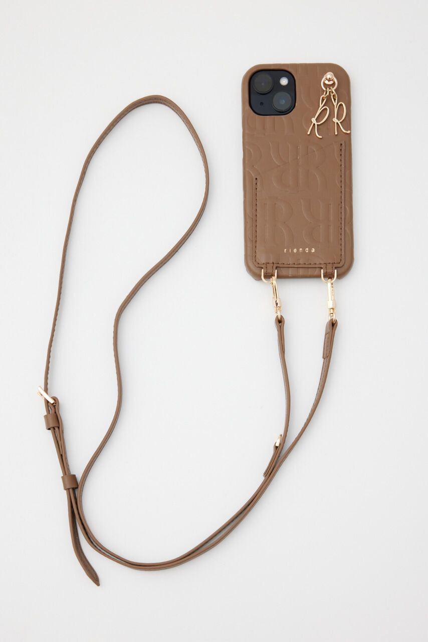 rienda「クロスアールエンボススマホケース」|その他|CAM