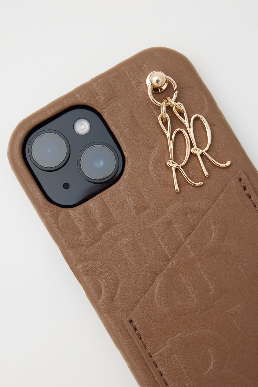 rienda「クロスアールエンボススマホケース」|その他|