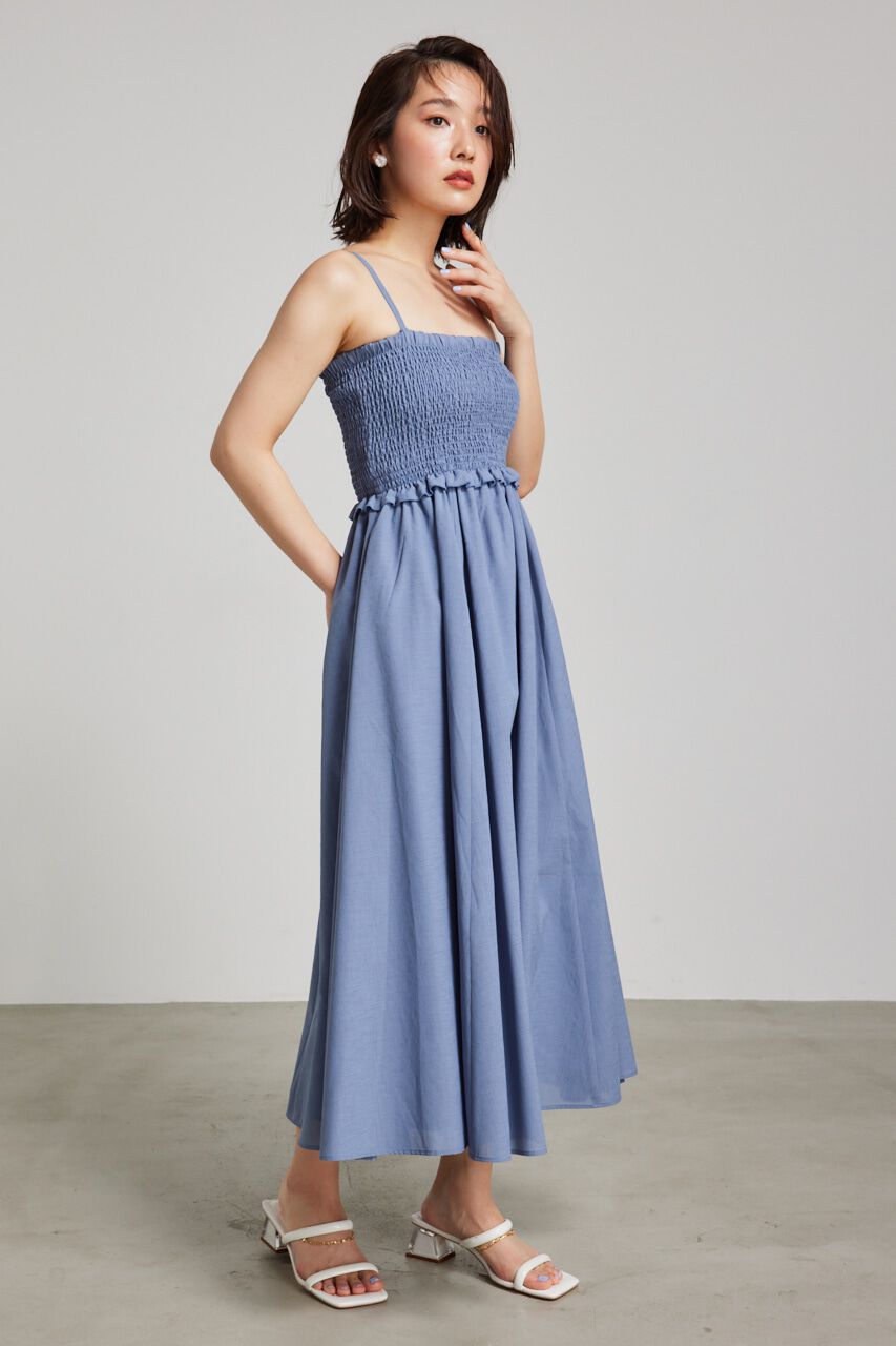 rienda「フレアSH SET シャーリングベアOP」|ワンピース|