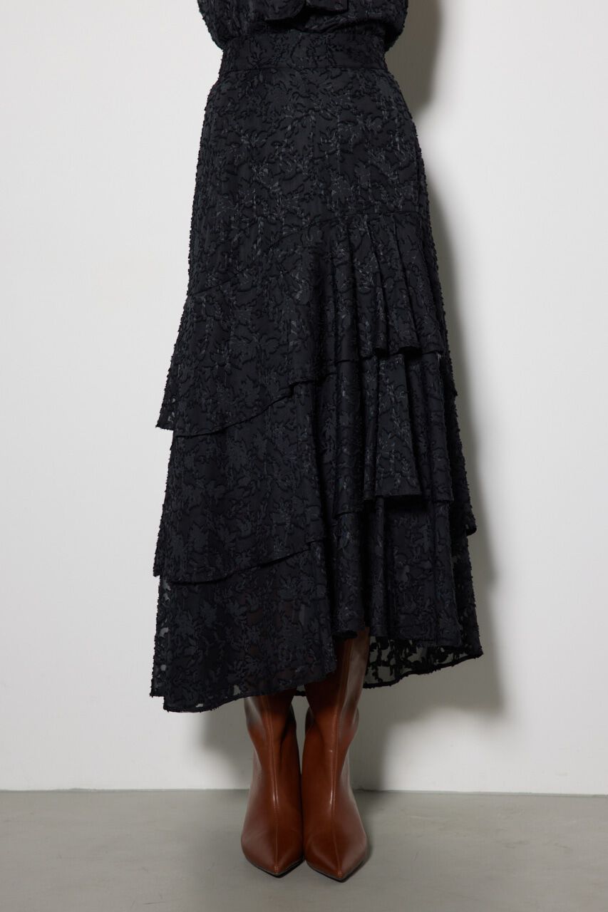 rienda「フィッシュテールティアードスカート」|スカート|