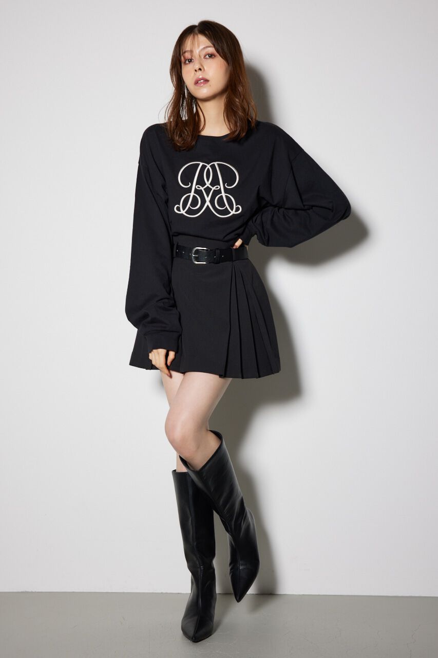 rienda「WRRロンクスリーブTシャツ」|Tシャツ・カットソー|