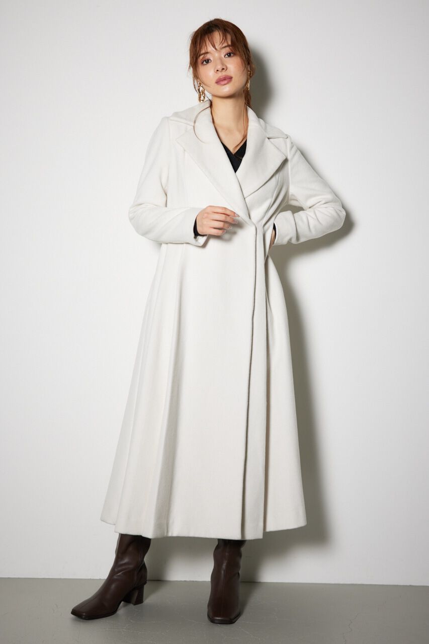 rienda「ウールMIXクラッシィドレスコート」|その他|