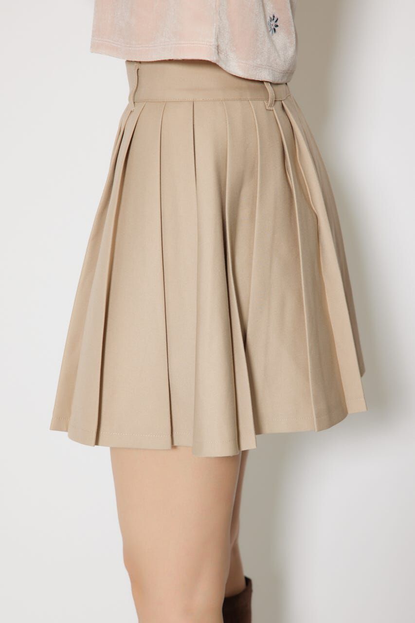 rienda「プリーツジャストウエストスカート」|スカート|