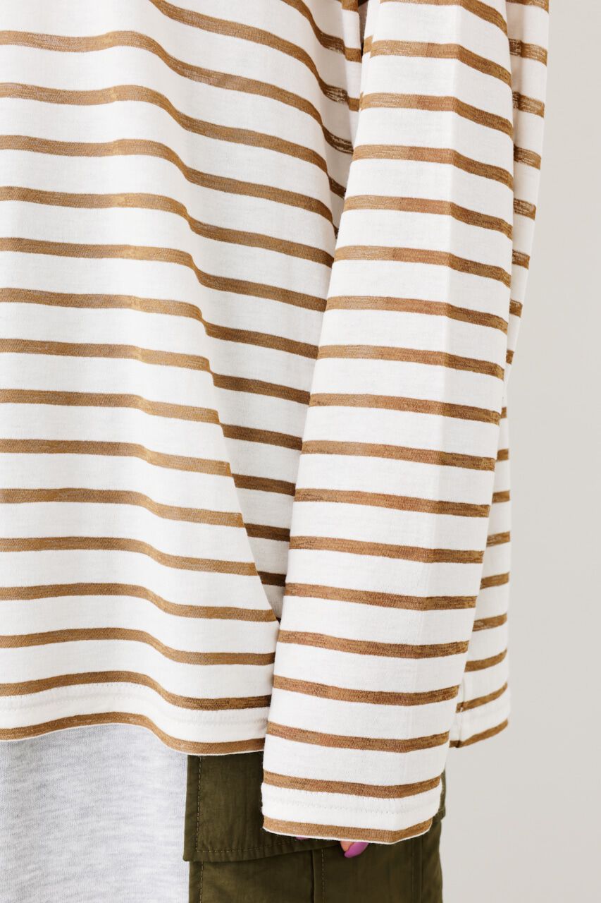 RODEO CROWNS「シアーボーダートップス」|Tシャツ・カットソー|