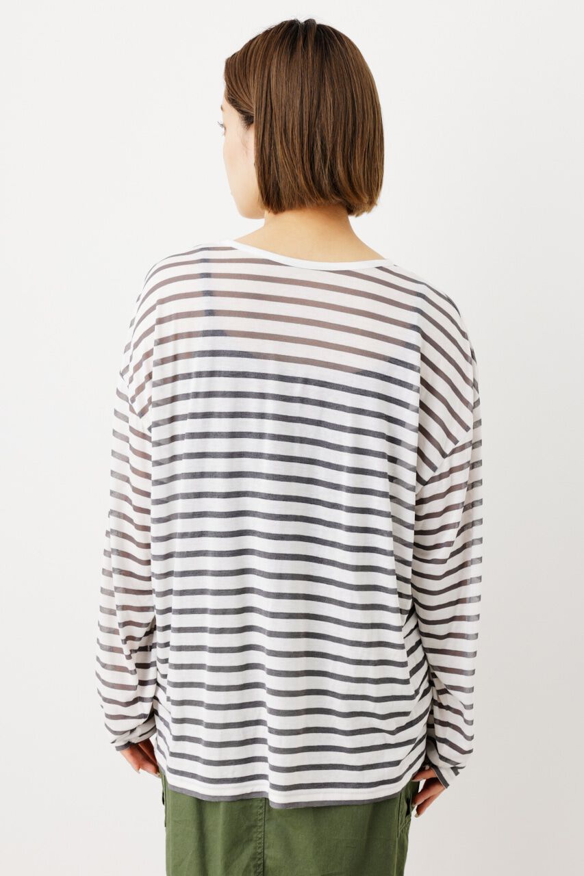 RODEO CROWNS「シアーボーダートップス」|Tシャツ・カットソー|