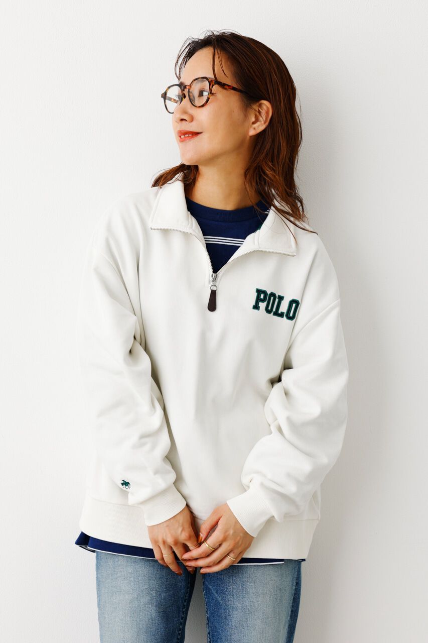 RODEO CROWNS「POLO BCS ハーフジップトップス」|Tシャツ・カットソー|