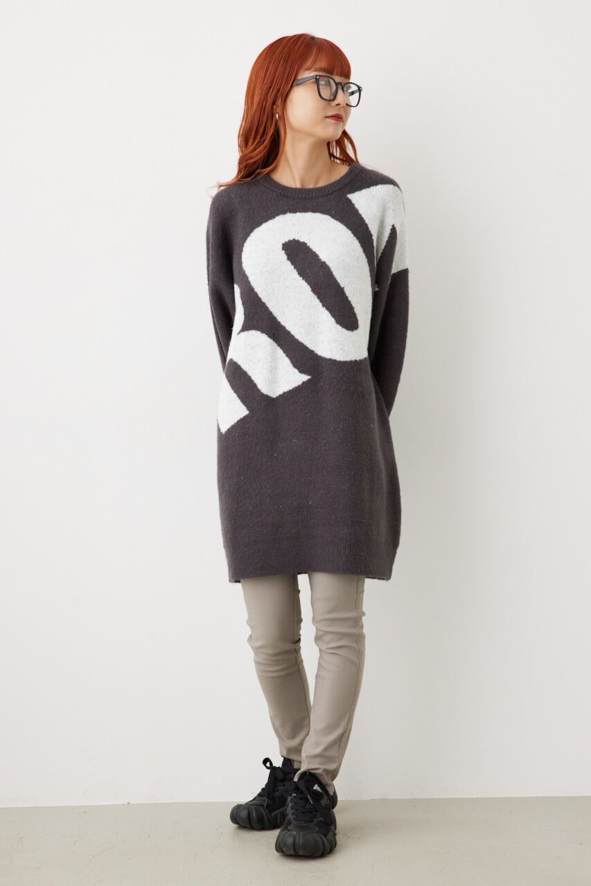 RODEO CROWNS「ブークレビッグロゴニットワンピース」|ワンピース|