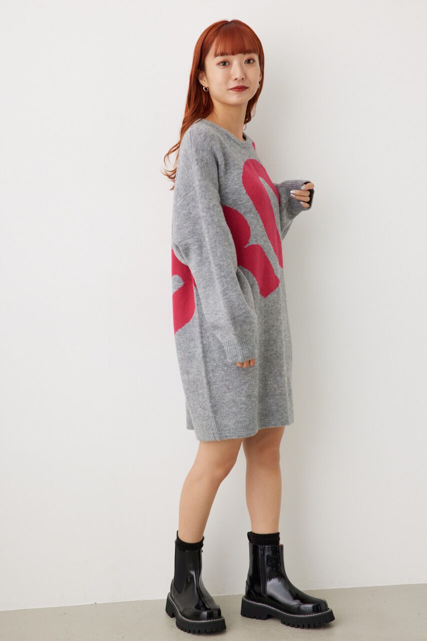 RODEO CROWNS「ブークレビッグロゴニットワンピース」|ワンピース|