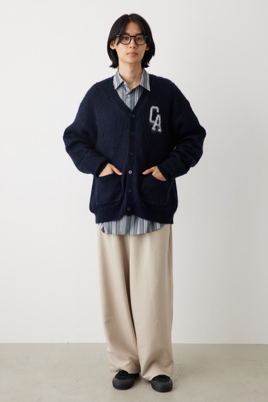 RODEO CROWNS「シャギーカレッジニットカーディガン」|カーディガン|